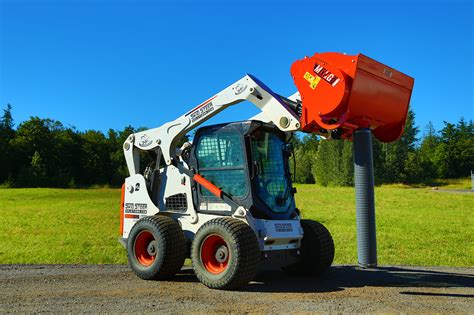 bobcat skid steer concrete mixer|concrete mixer attachment for bobcat.